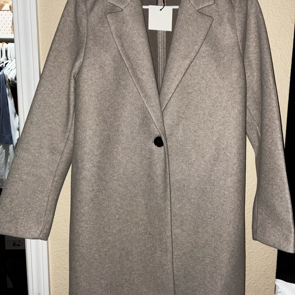 Zara Basic Soft Coat - Picture 7 of 8